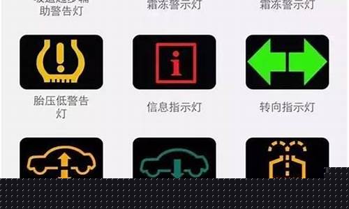 汽车故障符号图解图_汽车故障符号图解图发动机故障灯